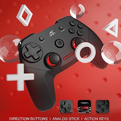 Ant Esports GP300 Pro V2 Wireless Gaming Controller, Compatible for PC & Laptop (Windows 10/8 /7 XP, Steam) / PS3