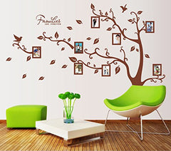 Syga Brown Photo Frame Wall Stickers A_YSE