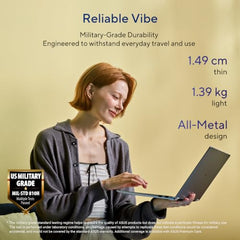 ASUS Vivobook S14 Flip (2026),Snapdragon X X1 26 100,AMD Radeon iGPU,8GB RAM,512GB SSD,FHD+,Touchscreen,14"(35.5 cm),Win 11,M365 Basic(1Y),Office 24,Light Blue,1.39 Kg,TP5408QA-U2093WS,Flip Laptop