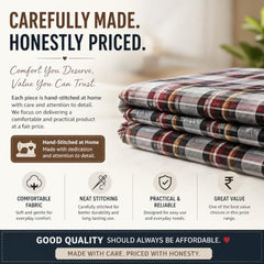 Cotton Mattress Protector Cover with Zip || Single Size (72x36x2) Inch 300TC gadda Cover 6X3 Feet (Gray)
