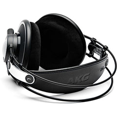 AKG K702 Reference Studio Headphones - Over Ear, Black with Wired Connection