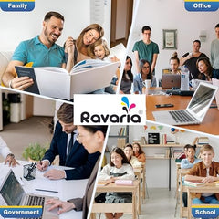 Ravaria Refill Ink for HP GT51XL/53XL GT 52 for HP Ink Tank 115,310,315,319,410,415,416,419,455,500,515,530,589,615,750,790,670,GT5810,GT5811,GT5820(GT51XL + GT52CMY(4 Color Set),Multi-Color Pack)