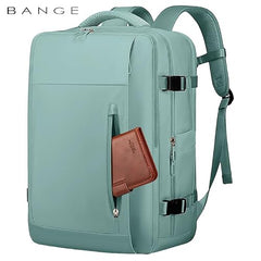 Red Lemon Bange Urban Pack Laptop Backpack for men and women | Multi-Compartment Water Resistant Business Travel Laptop Backpack upto 17" (Black N)