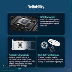 ASUS Dual GeForce RTX 5070 12GB GDDR7 OC Edition Gaming Graphics Card (NVIDIA Blackwell Architecture and DLSS 4, 2.5 Slot Design, SSF, PCIe 5.0, 3X DisplayPort 2.1b, 1x HDMI 2.1b, PRIME-RTX5070-O12G)