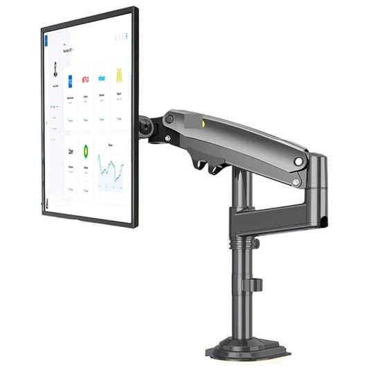 SYGA NB H100 Monitor Arm Mount, 22-35 Inches, Gas Spring Full Motion, 2-12kg Load Capacity, Black