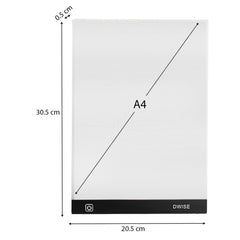 SYGA A4 Size LED Lighted Drawing Tracing Board 3 Adjustable Brightness Touch Button