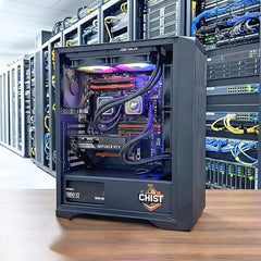 CHIST Server D36 PRO (Xeon-E5 2697 V4 Dual Processor 36 Cores 72 Threads 90MB Smart Cache /64GB DDR4 RAM/1TB NVMe Gen 4/ Dual Liquid Cooler/ 850W 80+ PSU/Wi-Fi Bluetooth(RTX 5060 8GB DDR7)