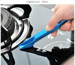 SYGA 2 Pieces Multipurpose Window Groove Cleaning Brush Keyboard Nook and Cranny Dust Small Shovel/Window Track Cleaning Brushes`