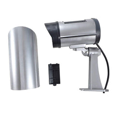 SYGA CCTV Security Fake/Dummy Camera Outdoor Bullet Camera with 1 Flashing Light