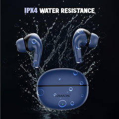 Kratos TW02 Ear Buds Wireless with 60H Playtime, Noise Isolation & Clear Calls, Bluetooth Earbuds with Voice Assistant, Ear Buds with Bluetooth V 5.3 & with Type C Fast Charging, IPX5 TWS Earphones