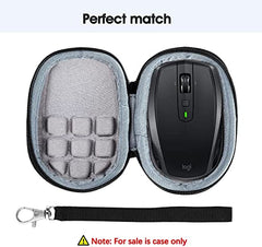 Careflection ||Premium Hard Travel Case Replacement for Logitech MX 2 3 Gen 2S Wireless Mobile Mouse Mice Carrying Case Protective Storage Bag Organizer (Only Case)