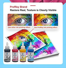 proffisy T664 Ink Refill T664 Dye Ink, 2PCS-Black, Performance