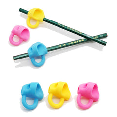 Syga 3 Pcs Pencil Grips For Kids Handwriting, Children Pencil Holder Pen Writing Aid Grip Posture Correction Tool, Multi-coloured, Multi