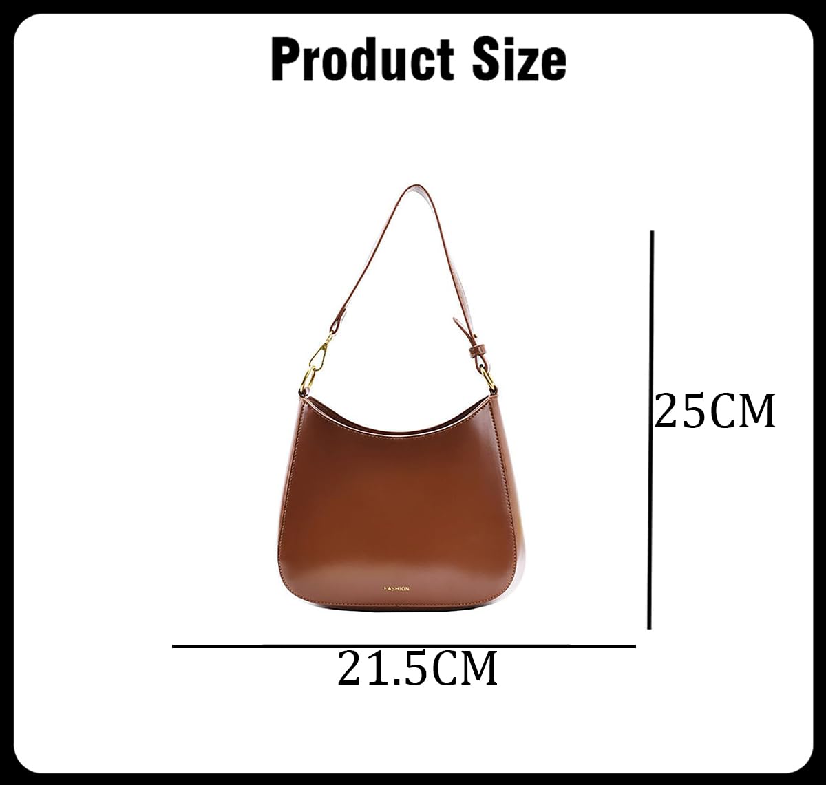 SYGA Women Fashion Western Decent Style Purse Shoulder bag for women,Girls(LightBrown)
