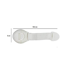 SYGA Baby Safty Locks for Infant Baby Safety Door, Drover,Lock (White) - Pack of 8