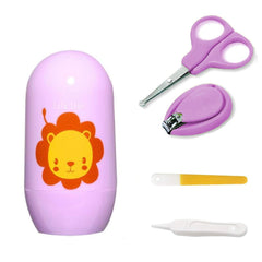SYGA Baby, Infant and Toddler Grooming Kit with Scissors - Unique Baby Shower Gift for Girls and Boys (Blue)