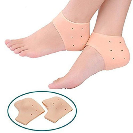 SYGA Set of 6 Heel Foot Protector,Plantar Fasciitis Foot Arch Support Ankle Pain Relief Socks_Skin
