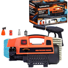 Viparth 16 Inch Dual-Function Undercarriage Pressure Washer | Underbody Car Wash, Bus | with 2 Piece Extension Wand | 4000 PSI | with 4 Spray Nozzle