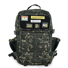 MuscleBlaze Tactical Backpack, Stealth Black, 45L