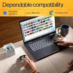 HP Z3700 Wireless Optical Mouse with USB receiver and 2.4GHz Wireless Connection/ 1200DPI / 16 months Long Battery Life /Ambidextrous and Slim Design (Modern Gold)