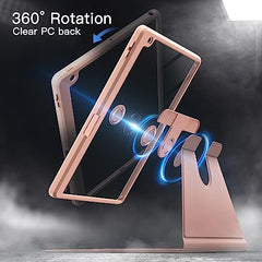 JETech 360° Rotating Case for iPad 9th/8th/7th Gen 10.2", Black