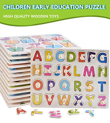 SYGA Educational Wooden 0 to 10 Digits Block Puzzle Digits Learning Toy