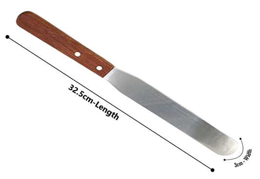 Syga 8 Inch Cake Knife Multiform Bread Knife Stainless Steel Serrated Bread Slicer Knife (Woodgrain)