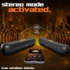 Dubstep Pop 600 Wireless Speaker, 15 Hrs Playtime, 52mm Driver, TWS Pairing, 6W Output Bluetooth Speakers (Grey)
