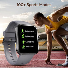boAt Ultima Regal w/ 2.01”(5.10 cm) Crystal-Clear AMOLED Display, 1000 NITS Brightness,Premium Metal Body, Functional Crown, 100+ Sports Modes, Fitness Smart Watch for Men & Women (Steel Black)