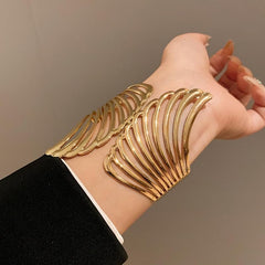 SYGA Rhinestone Diamond Bracelet Alloy Bracelet, Retro Bracelet Set, Tassel Bracelet, Stackable Bracelet For Women - Diamond Gold