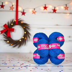 M.G ENTERPRISE MG Baby MelonKnitting Wool 200 Wool Thread for Crochet & DIY Craft Projects