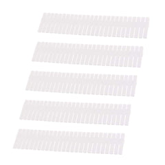SYGA 5 pcs DIY Plastic Grid Drawer Divider Household Storage Strips_Medium(Colour May Vary)