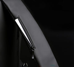 SYGA Men & Women Motorcycle Bag Code Anti-Theft Chest Bag Men's Bag Shoulder Bag Sports Waist Bag Casual(Black)