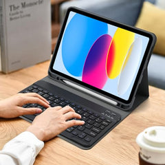 Acolarid 2.4 GHz Wireless Keyboard and Mouse Combo, Black Full-Sized USB Cordless, Silent, Numeric Keypad & Compact Optical Mouse, Wireless Receiver