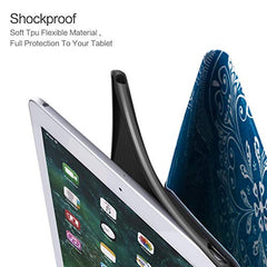 MOCA [Flexible Back] Case for 10.2 inch iPad 9th 8th 7th Generation 10.2" iPads 2021 2020 2019 Launch A2603 A2604 A2605 A2270 A2428 A2429 A2430 A2197 A2198 A2200 Flip Cover (City Night)