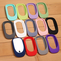 Oboe Silicone Case Cover Protective Skin Compatible With Apple Magic Mouse 1/2 and Magic iPad Mouse (Black)