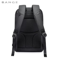 Red Lemon BANGE Captain Business Smart Backpack Water-Resistant fit 15.6 Inch Laptop Backpack with USB Charging Port,Travel Durable Backpack for Men and Women (Black)