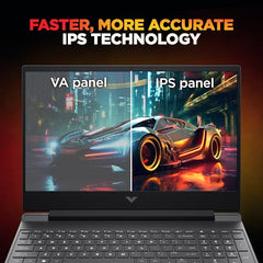 HP Victus, Intel Core 5 210H, 4GB RTX 3050 A (24GB DDR5, 512GB SSD) FHD, 144Hz, 300 nits, IPS, 15.6''/39.6 cm, Win11, M365* Office24, Mica Silver, 2.29kg, fa2500TX, Backlit, Gaming Laptop