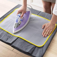 YUGMI SHOP Ironing Mat for Iron Board for Clothes Insulated Mat for Delicate Garments Cloth Guard Reusable & Washable Iron Protection Sheet for Ironing Iron mat for Ironing Clothes - (40 x 60 CM)