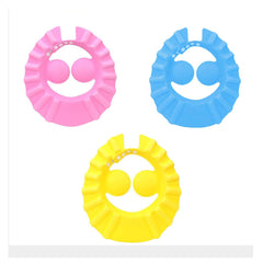 SYGA 2 Pcs Baby Shampoo Shower Bathing Protection Bath Soft Cap Soft Adjustable Visor Hat for Toddler, Baby, Kids, Children(Color May Vary)