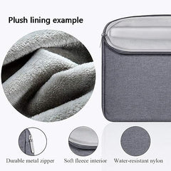 Dynotrek Protector 11.6-12.9 inch Tablet Laptop Sleeve, Denim Grey