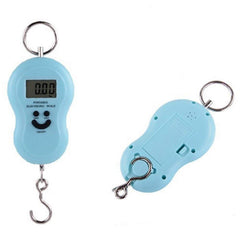 SYGA Hanging Scale Digital Scale Backlight Fishing Pocket Weight Scale Luggage Scales up to 50 kg(Random Color)