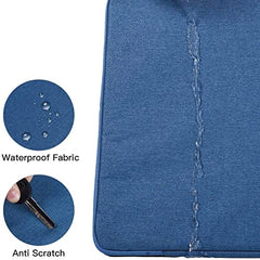 Dynotrek Feeder 15.6 inch Laptop Sleeve Case, (Denim Blue)