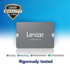 Lexar NQ100 2.5" SATA III 6Gb/s Internal SSD 256GB, SSD Hard Drive Up to 550MB/s Reading, Internal SSD SATA for Laptop, Desktop, PC