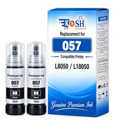 KOSH T664 Refill Ink Compatible for Epson L130, L310, L361, L380, L405, L565, L365, L485, L220, L360, L130, L130 and L380 Printers (4, Black Pack of 4)