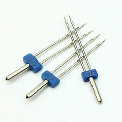 Imported Double Needles Pins for Domestic Sewing Machine - 3 Pieces