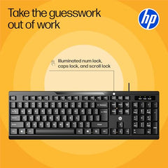 HP 115 Wired Keyboard - (B88K2AA)