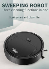 MechHeaven The Robot Vacuum Cleaner Multifunctional Rechargeable Mini for Home Pet Hair Black Handbag | 1 Piece Vacuum Cleaner 1 Piece Cable 2 Pieces Brush 1 Piece Cloth 1 Piece Manual