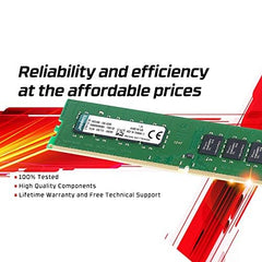 Kingston Technology 8GB 1600MHz DDR3L Non-ECC CL11 DIMM 1.35V Desktop Memory KVR16LN11/8,Green