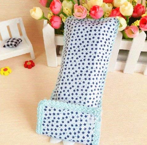 SYGA Fancy Cartoon Bow Fabric Lace Remote Cover TV AC Set Top Box Remote Control Case Bowknot Gadgets Appliances- Blue, 1 Pcs